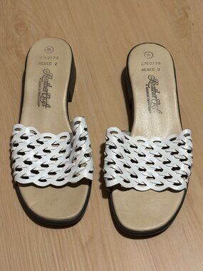 Vintage Sandals with Small Heel